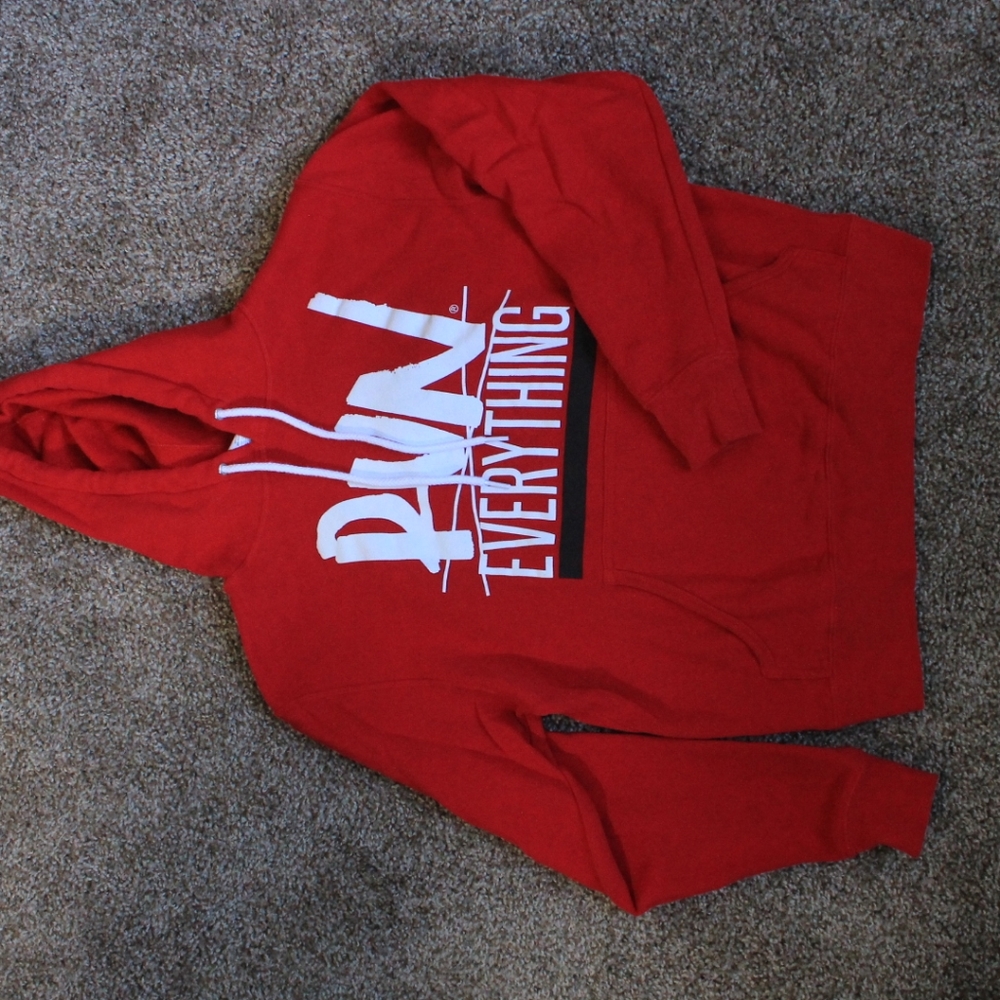Run Everything Red Hoodie